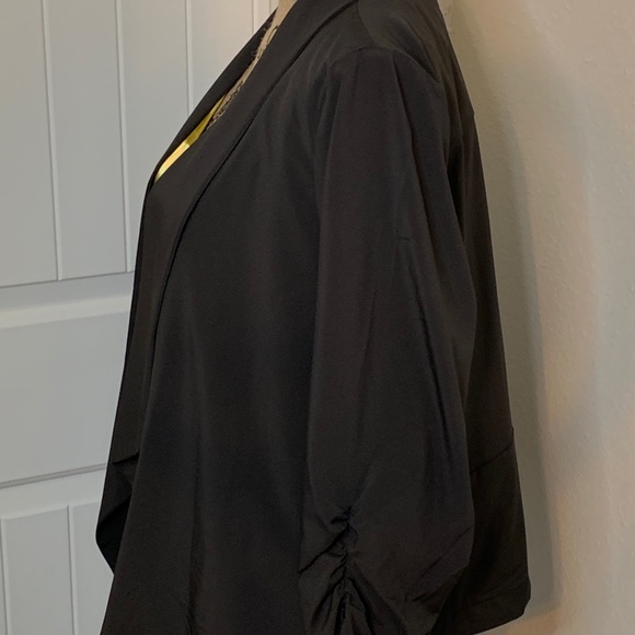 Drape Front Blazer - Picture 3 of 4